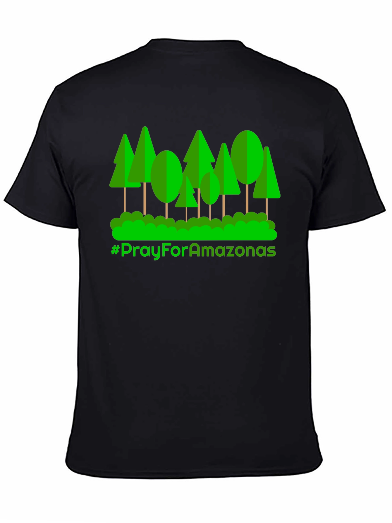 Pray for Amazonas T-Shirt - Eco Awareness Tee