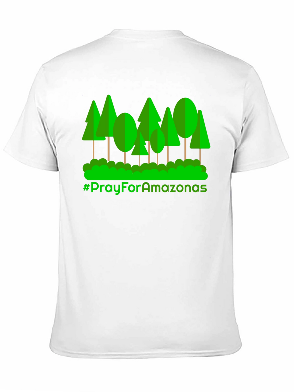 Pray for Amazonas T-Shirt - Eco Awareness Tee