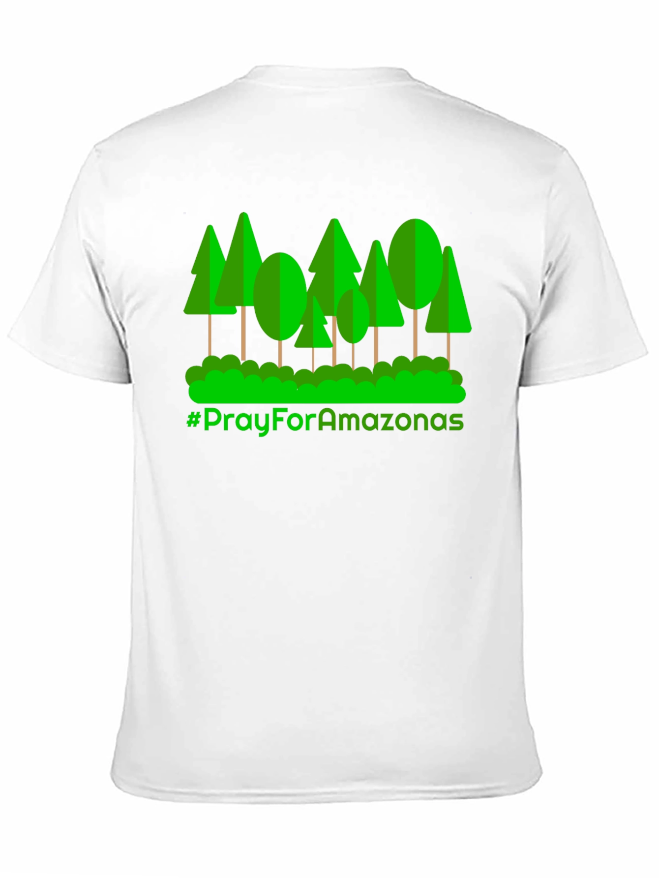 Pray for Amazonas T-Shirt - Eco Awareness Tee
