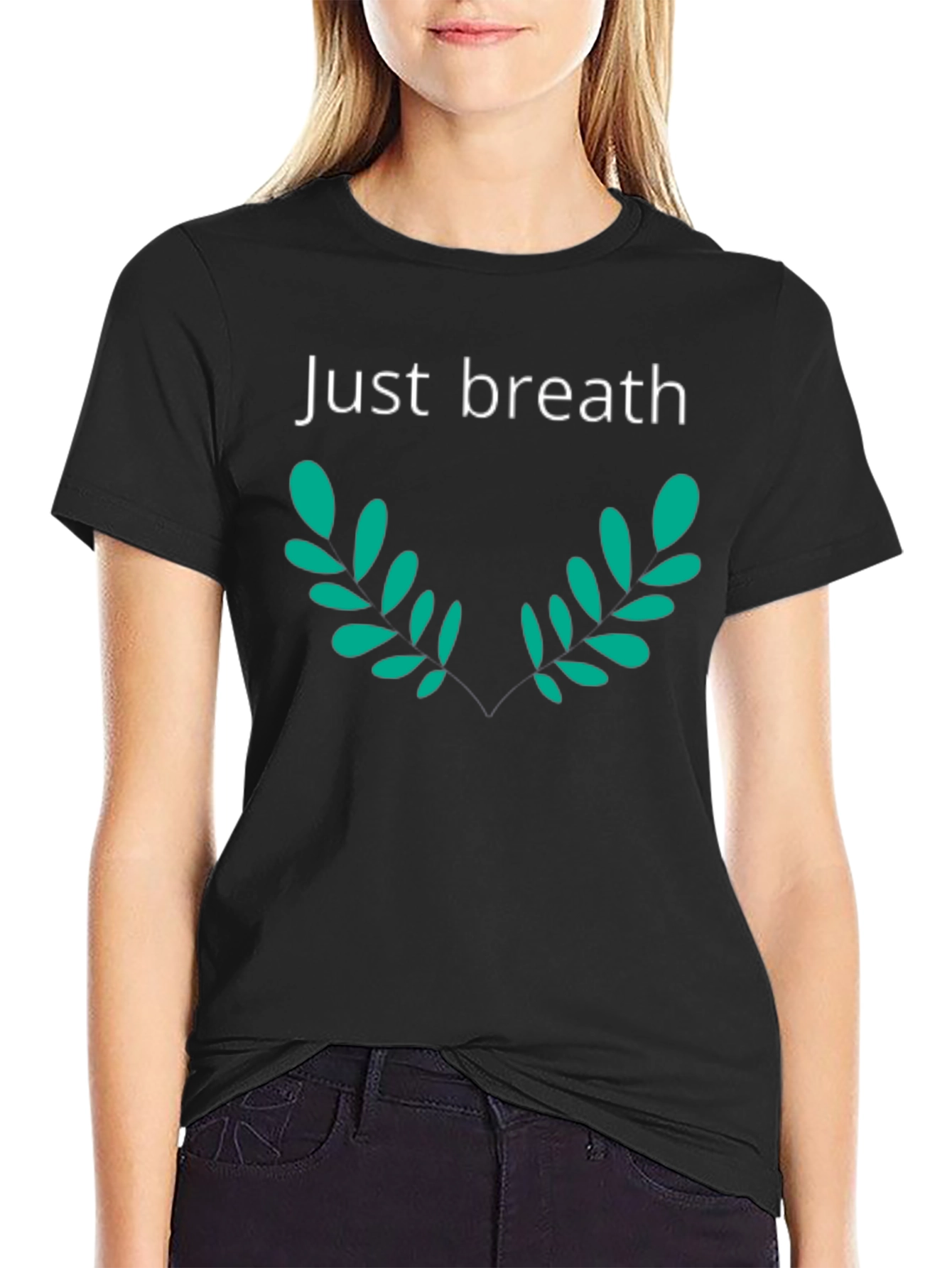 Just Breathe Graphic Tee