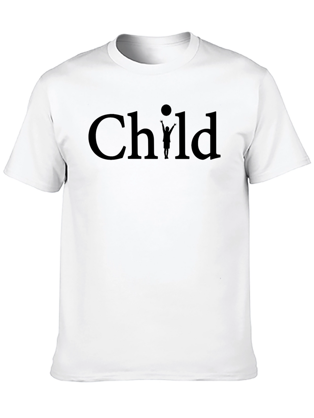 Child Graphic Tee - Unisex Black T-Shirt