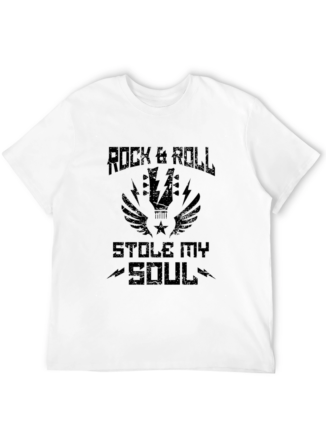 Rock & Roll Stole My Soul Graphic T-Shirt