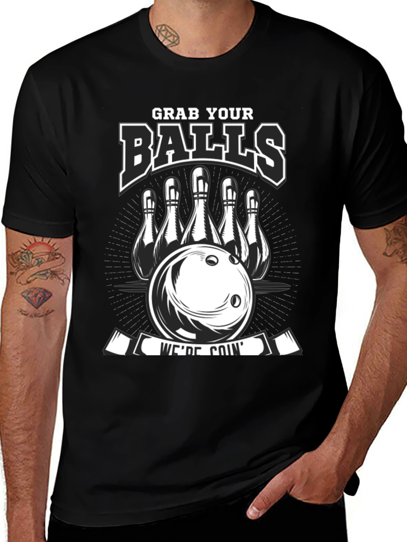 Grab Your Balls Bowling T-Shirt