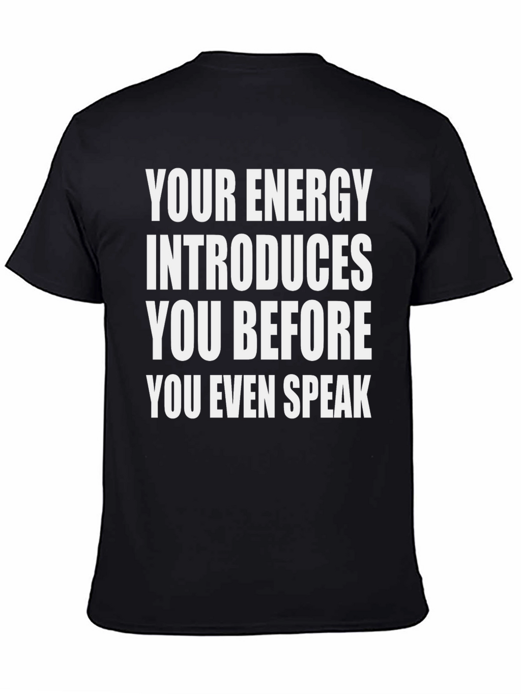 Energy Introduces You Black T-Shirt