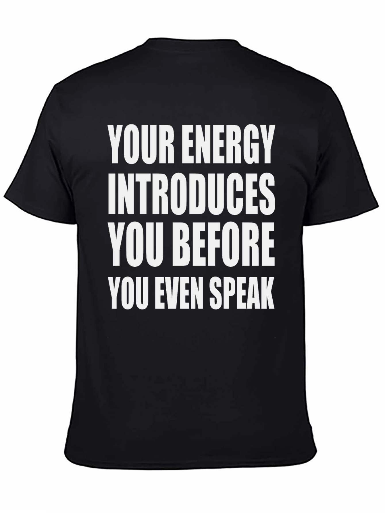 Energy Introduces You Black T-Shirt