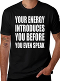 Energy Introduces You Black T-Shirt