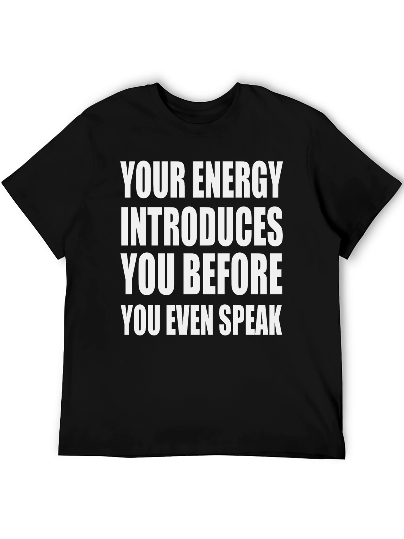 Energy Introduces You Black T-Shirt