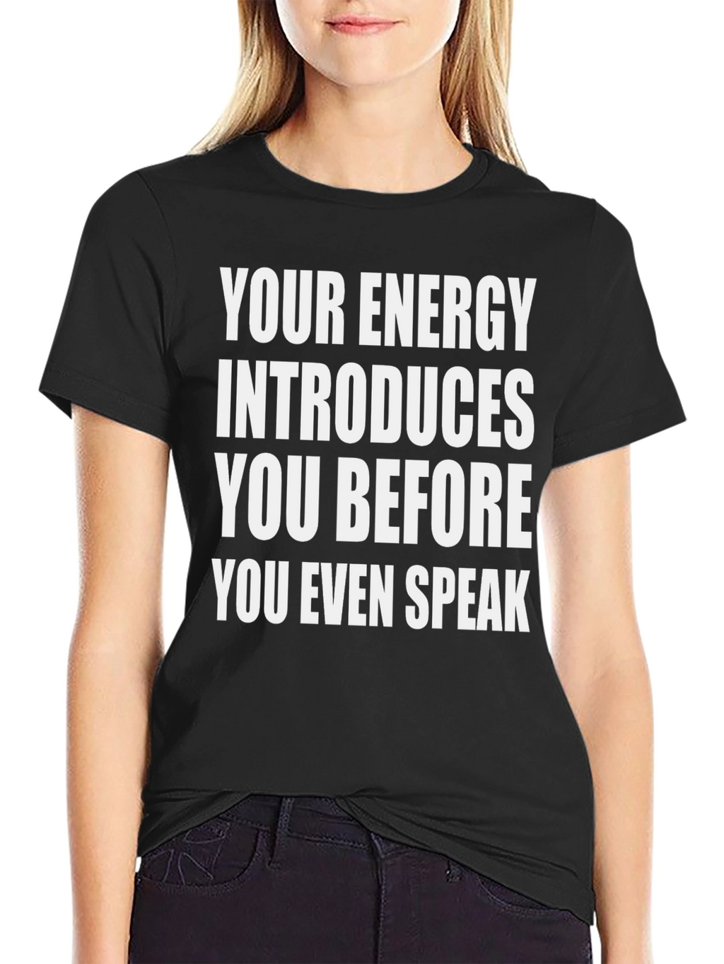 Energy Introduces You Black T-Shirt