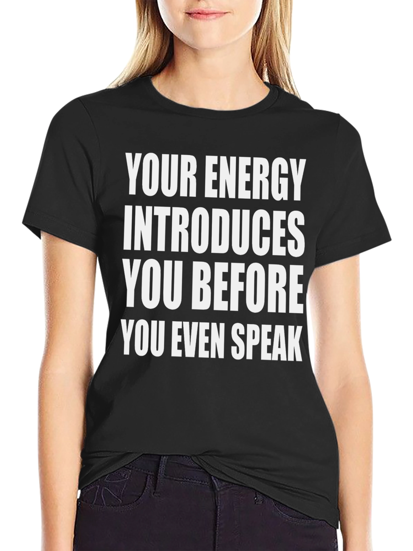 Energy Introduces You Black T-Shirt