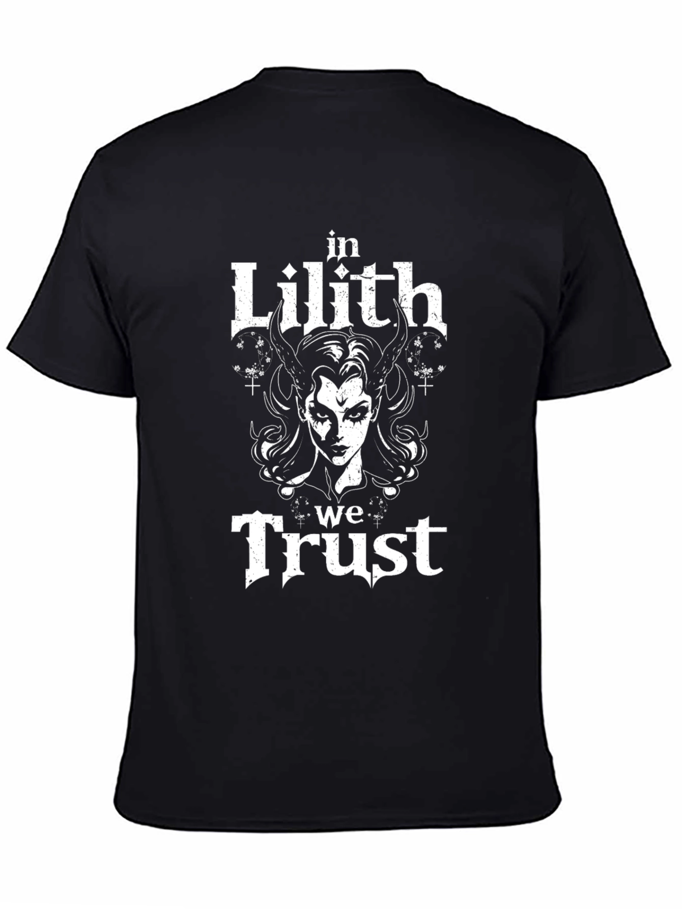 In Lilith We Trust T-Shirt - Gothic Graphic Tee