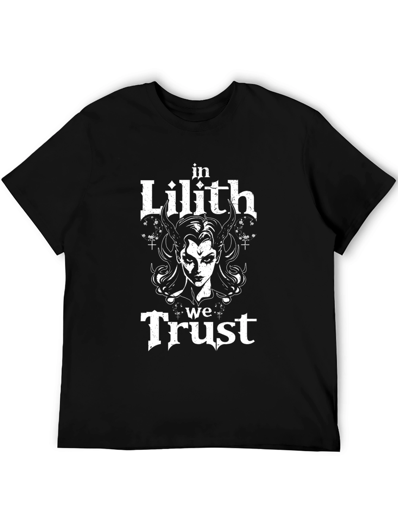 In Lilith We Trust T-Shirt - Gothic Graphic Tee