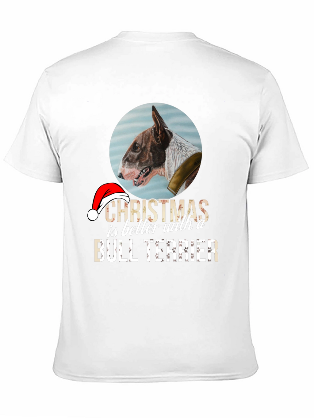 Christmas Bull Terrier T-Shirt