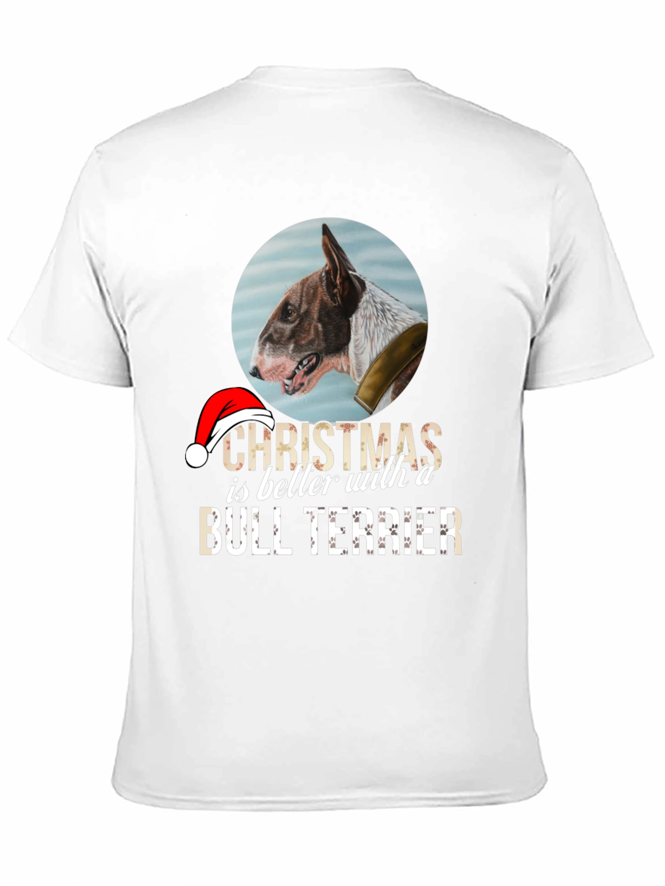 Christmas Bull Terrier T-Shirt
