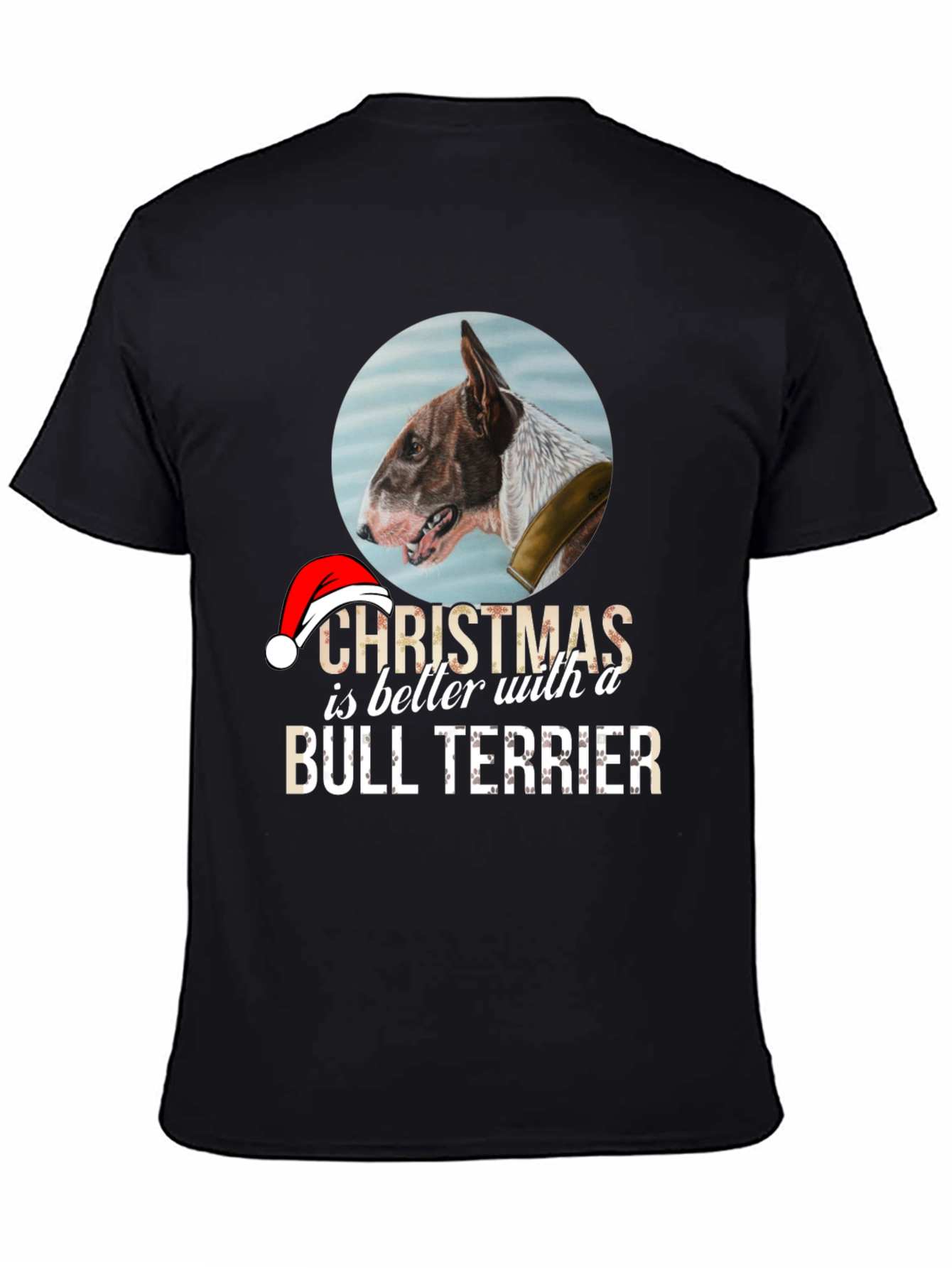 Christmas Bull Terrier T-Shirt