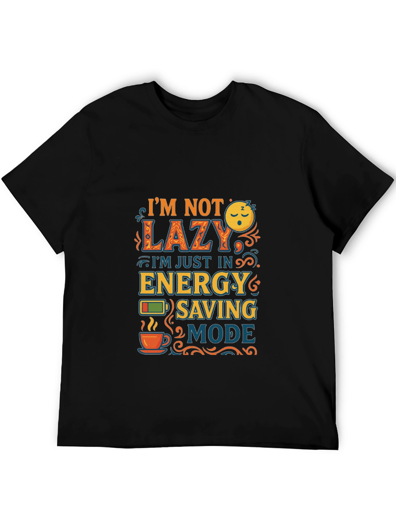 Lazy Energy Saving Mode Graphic Tee