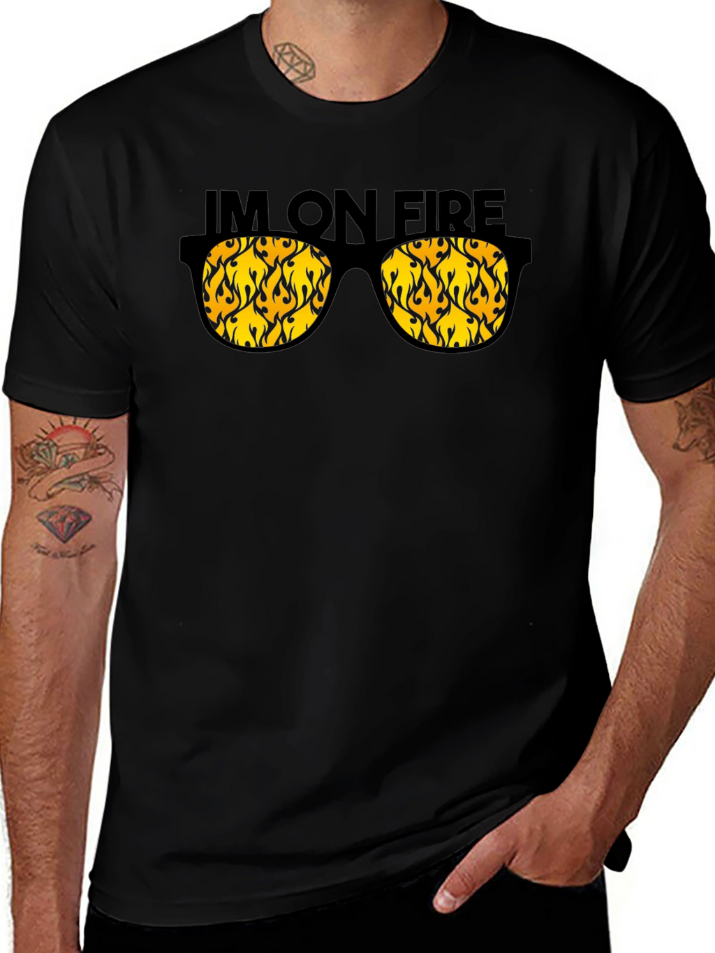 Im On Fire Graphic Tee