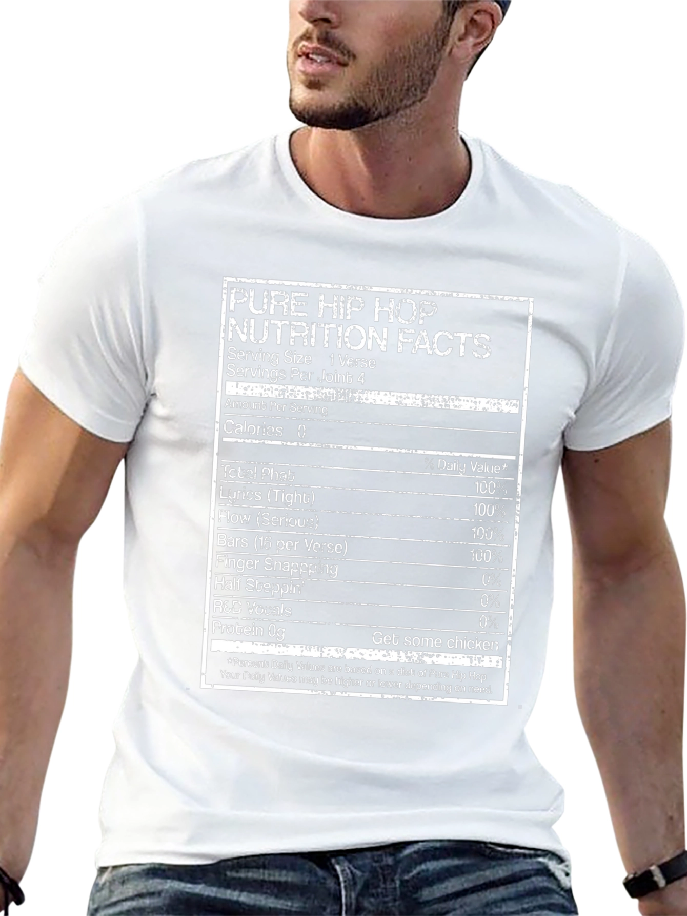 Pure Hip Hop Nutrition Facts T-Shirt