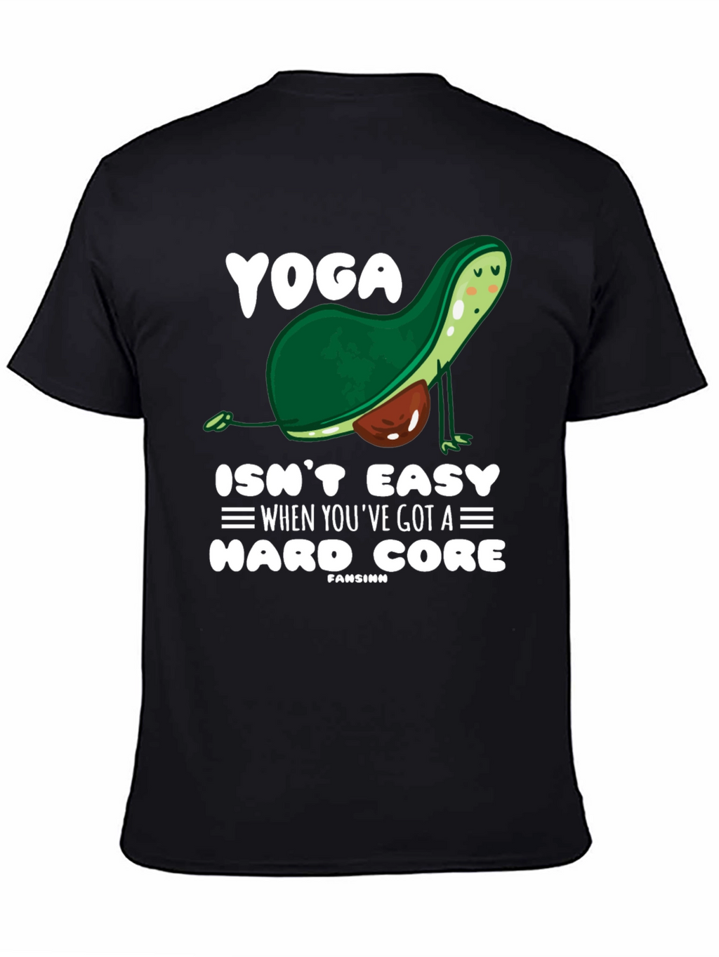 Yoga Avocado Hard Core T-Shirt