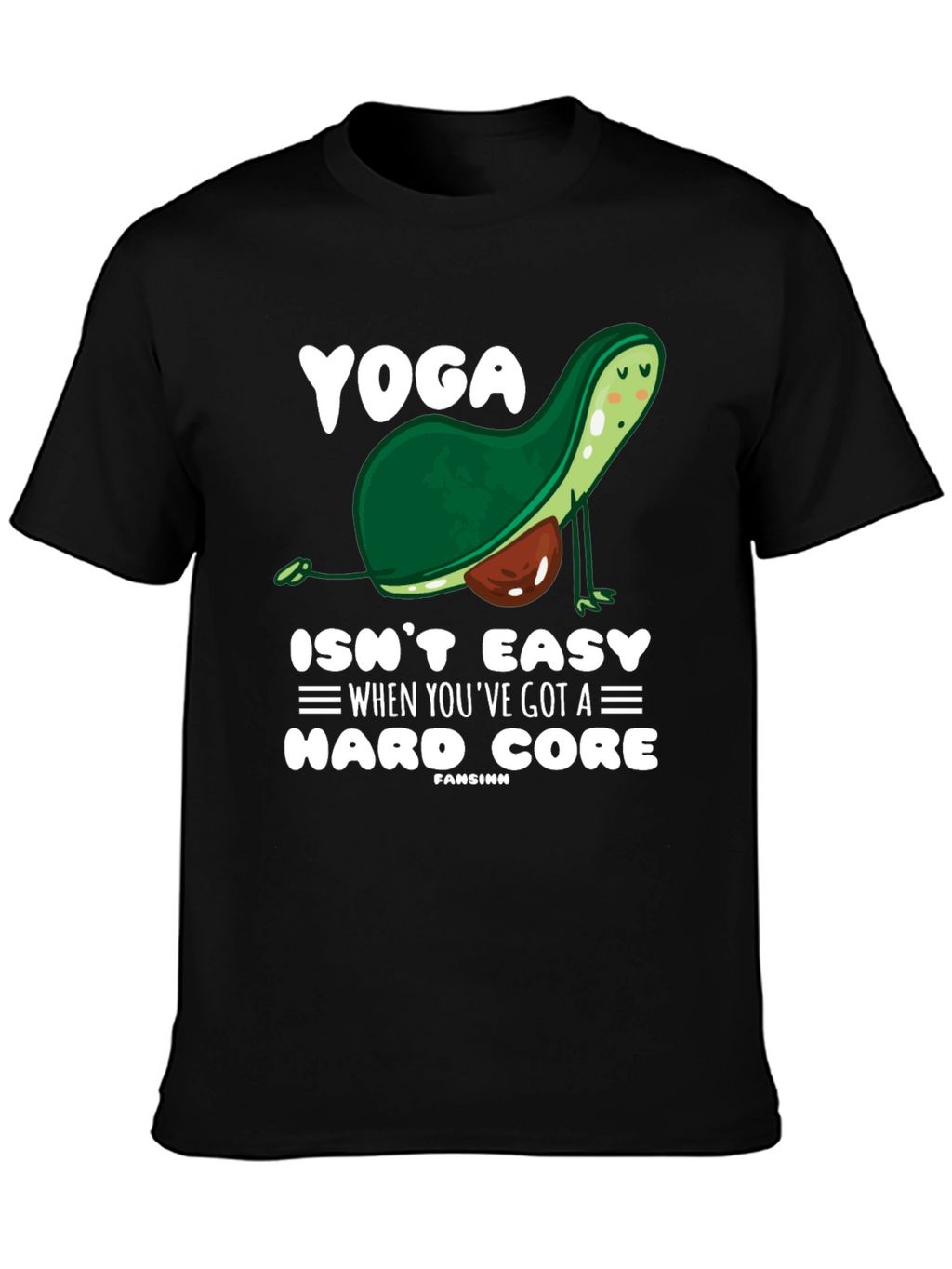 Yoga Avocado Hard Core T-Shirt