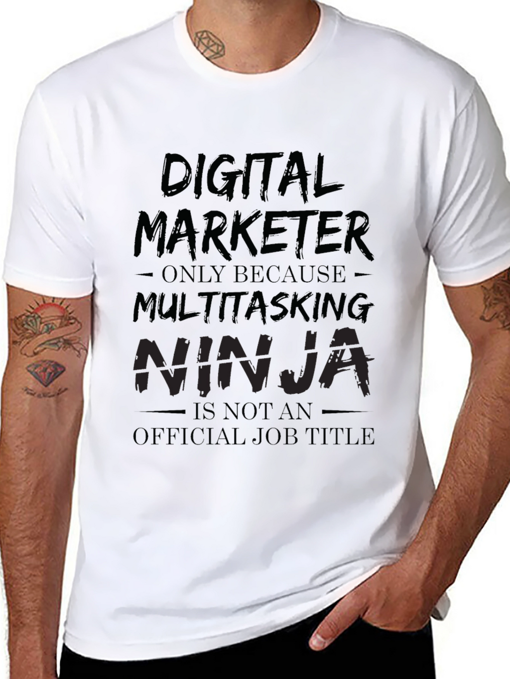 Digital Marketer Ninja Graphic T-Shirt