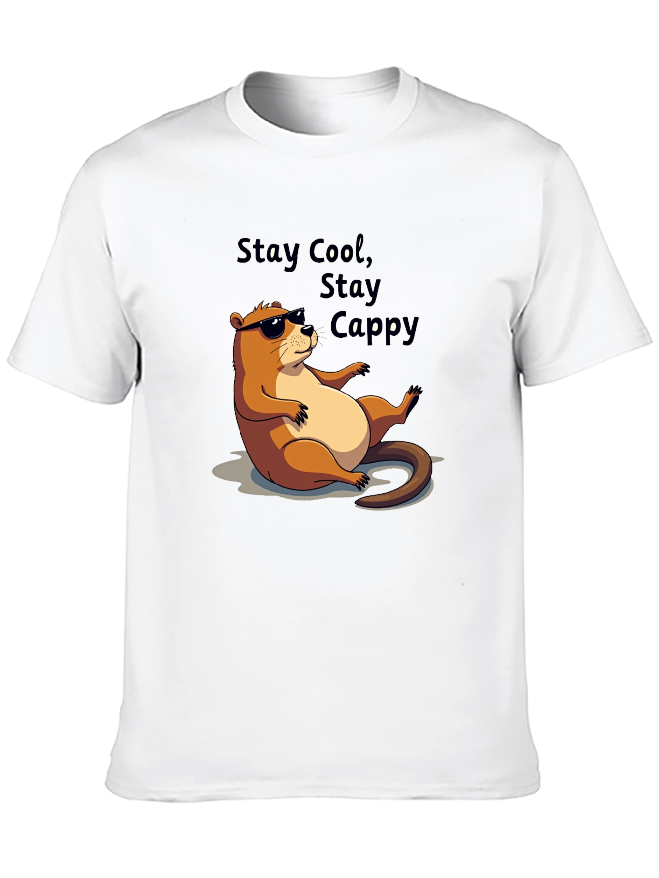 Stay Cool Stay Capybara T-Shirt