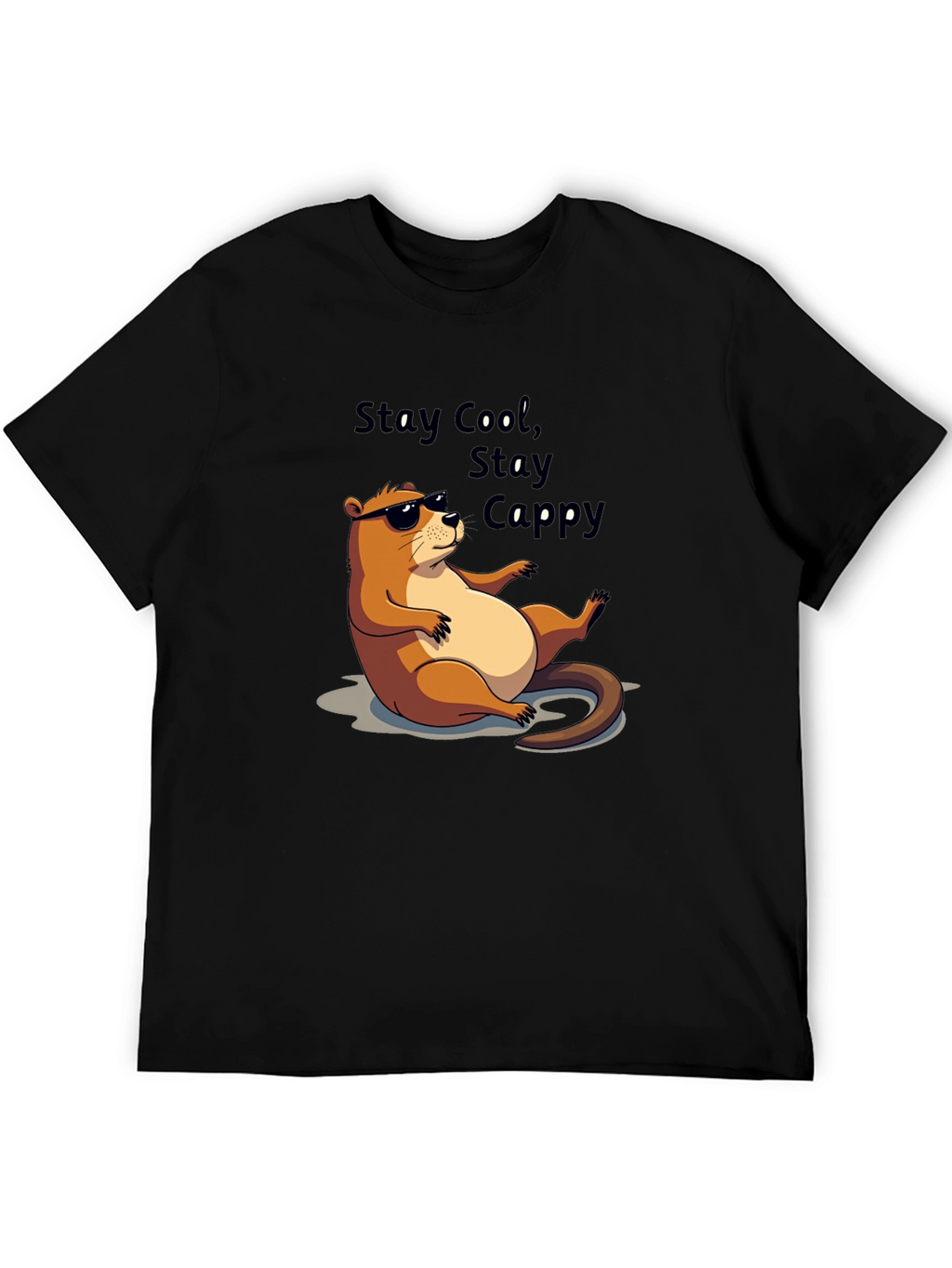 Stay Cool Stay Capybara T-Shirt
