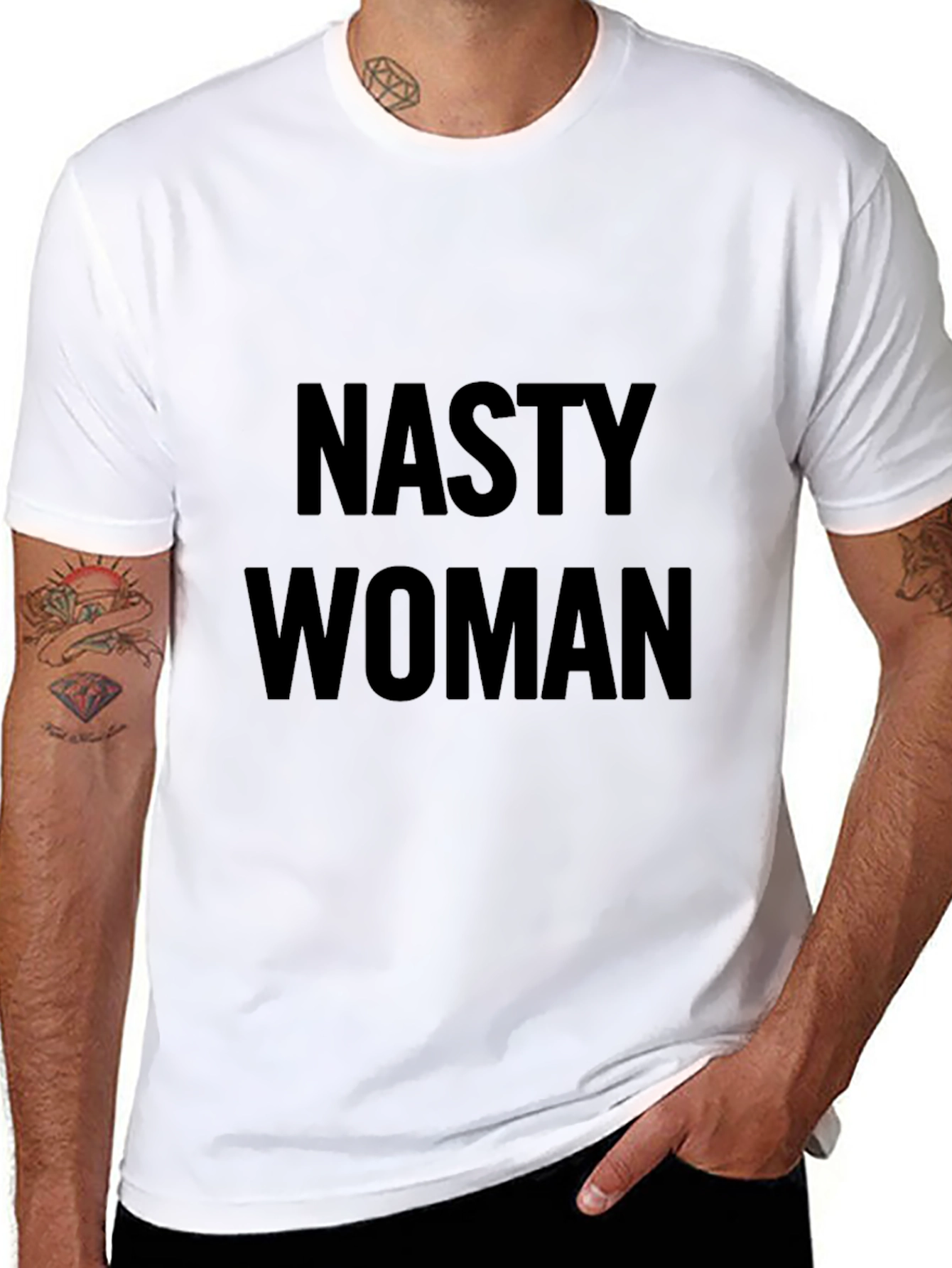Nasty Woman Graphic Tee - Bold Statement T-Shirt