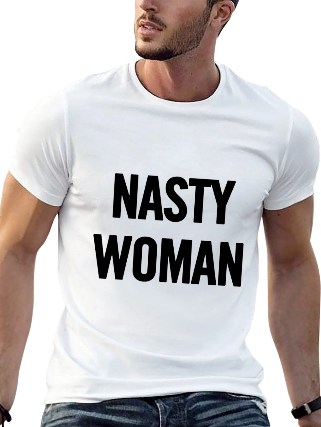 Nasty Woman Graphic Tee - Bold Statement T-Shirt