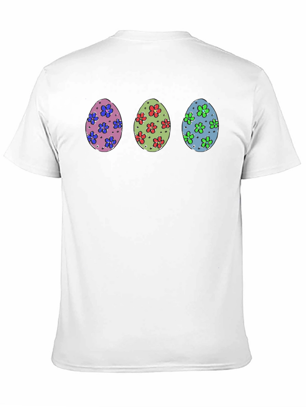 Easter Egg Flower T-Shirt - Fun Spring Apparel
