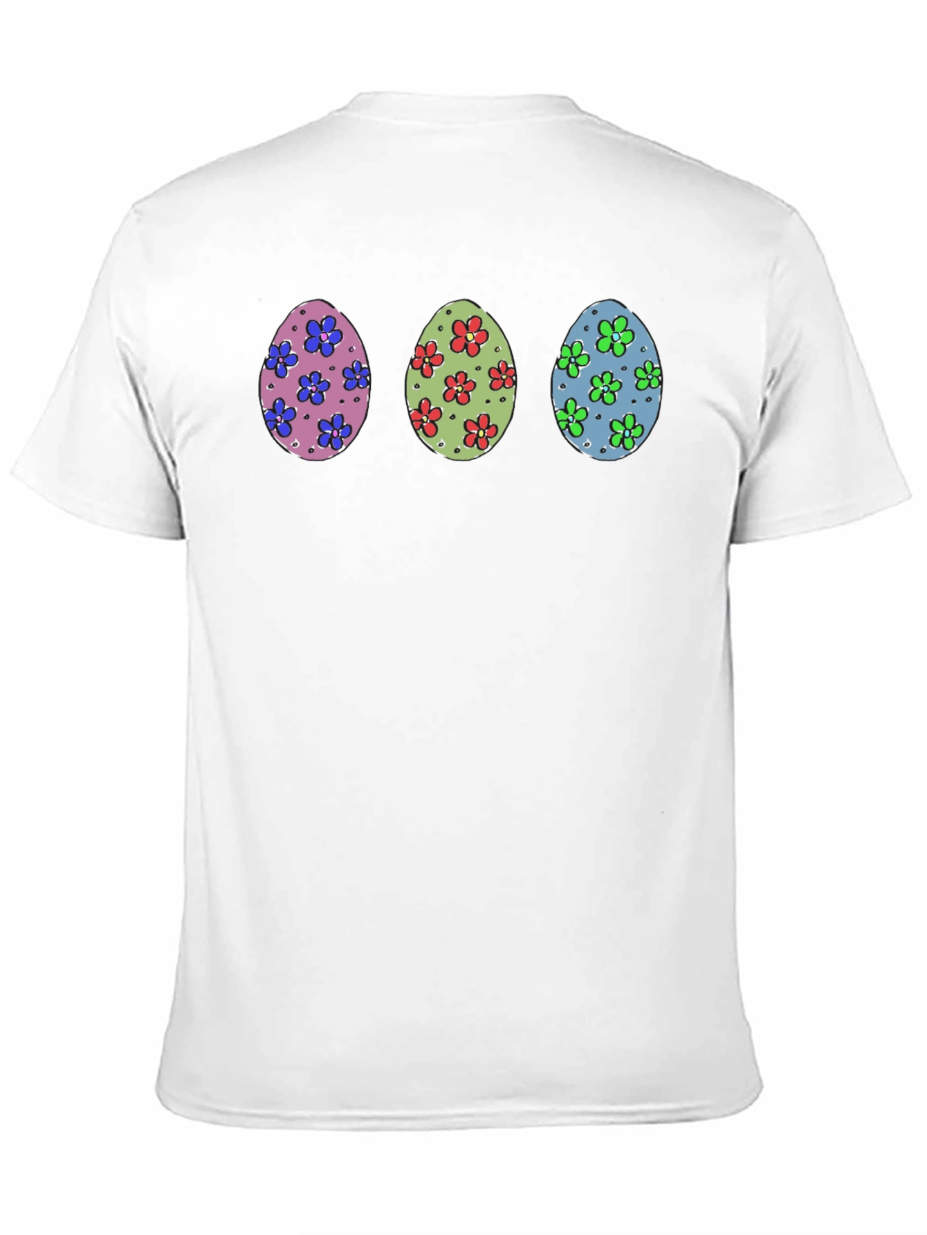 Easter Egg Flower T-Shirt - Fun Spring Apparel