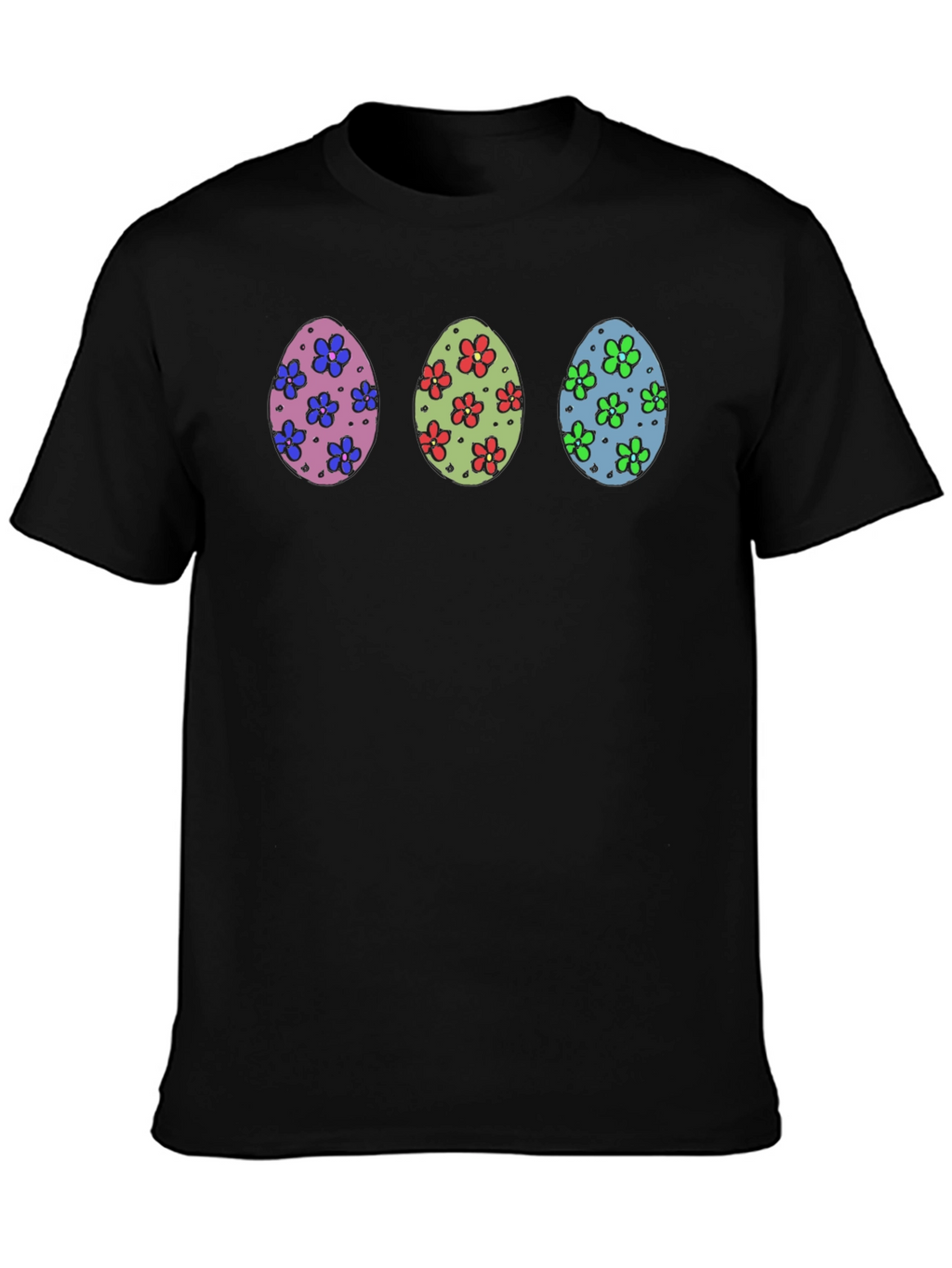 Easter Egg Flower T-Shirt - Fun Spring Apparel