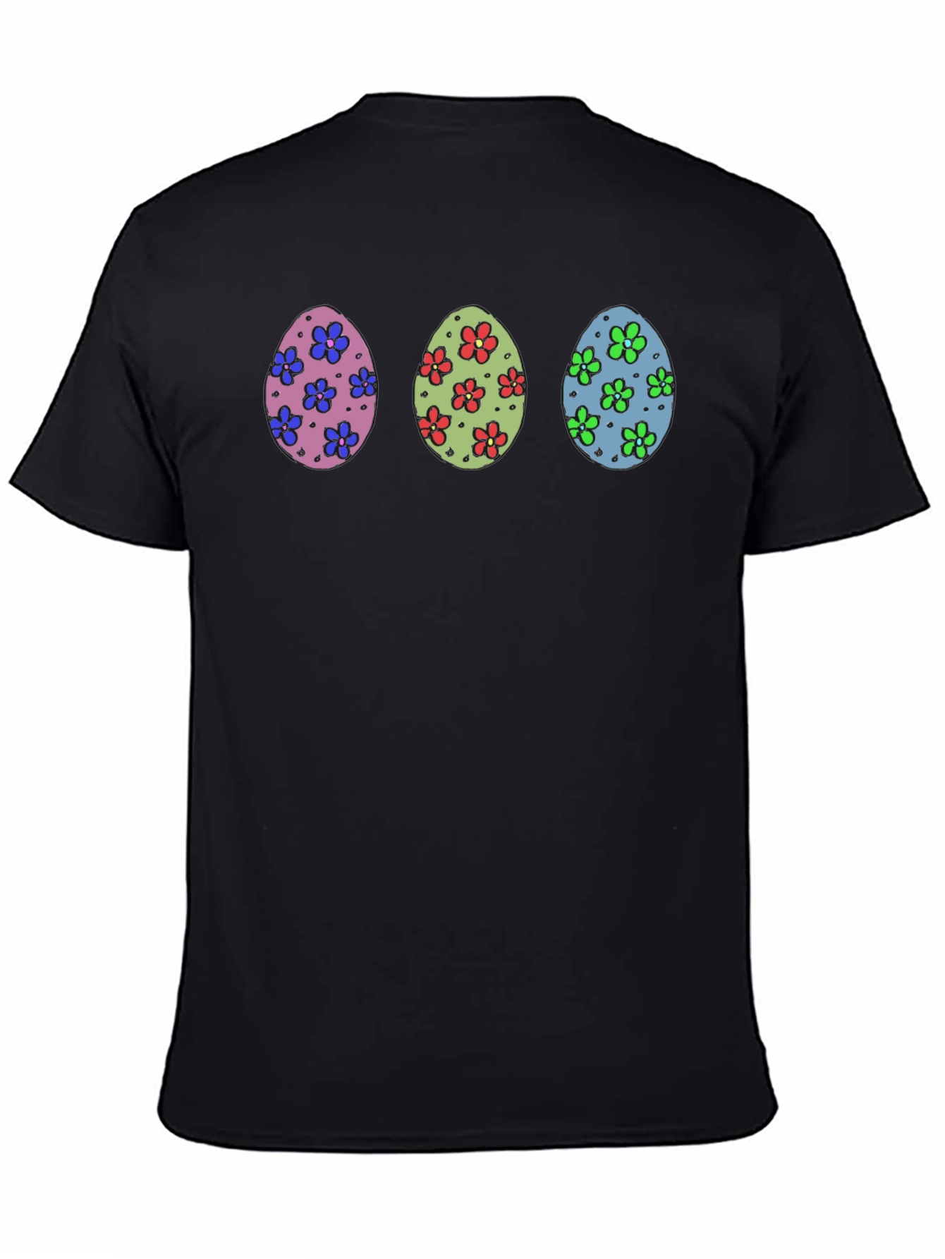 Easter Egg Flower T-Shirt - Fun Spring Apparel