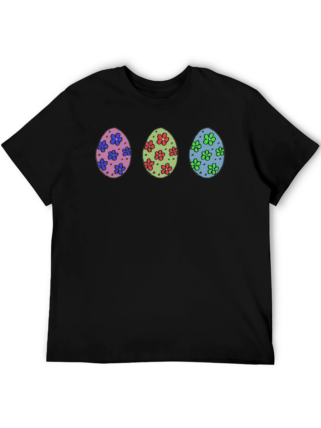 Easter Egg Flower T-Shirt - Fun Spring Apparel