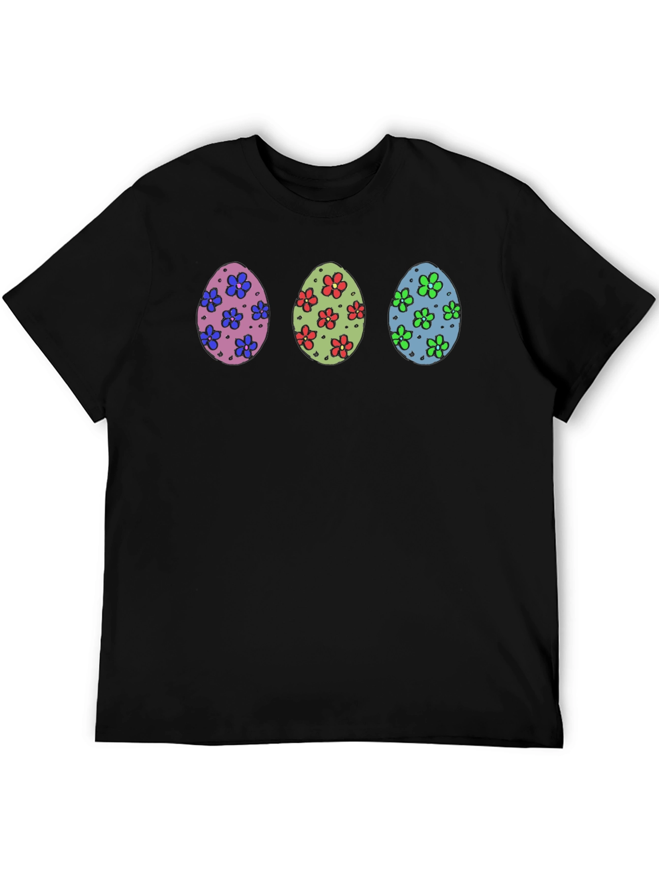 Easter Egg Flower T-Shirt - Fun Spring Apparel