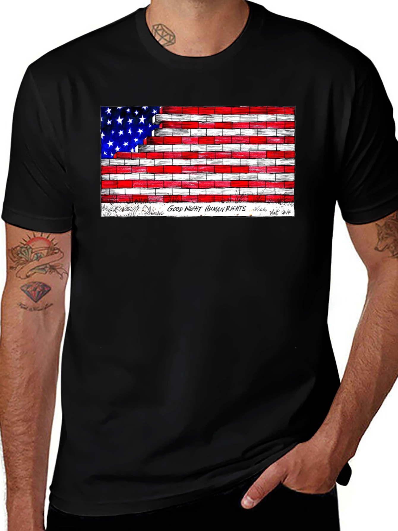 Good Night Human Rights T-Shirt