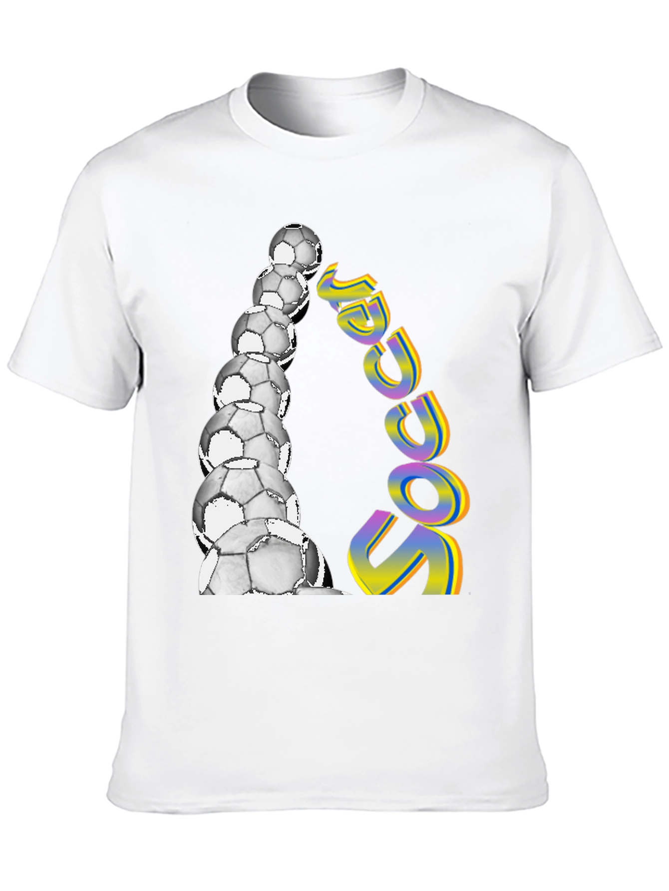 Soccer Ball Stack Graphic Tee