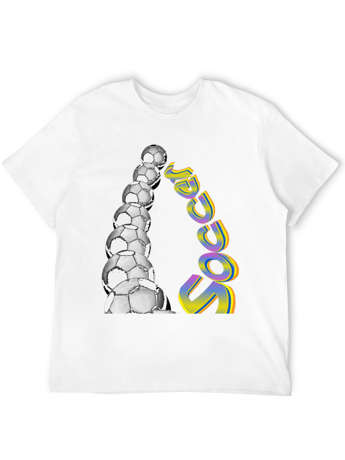 Soccer Ball Stack Graphic Tee