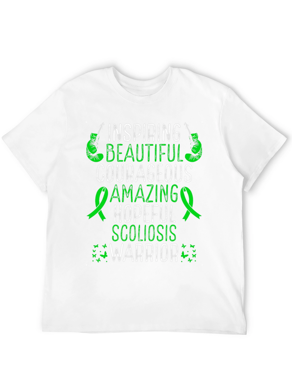 Inspiring Scoliosis Warrior T-Shirt