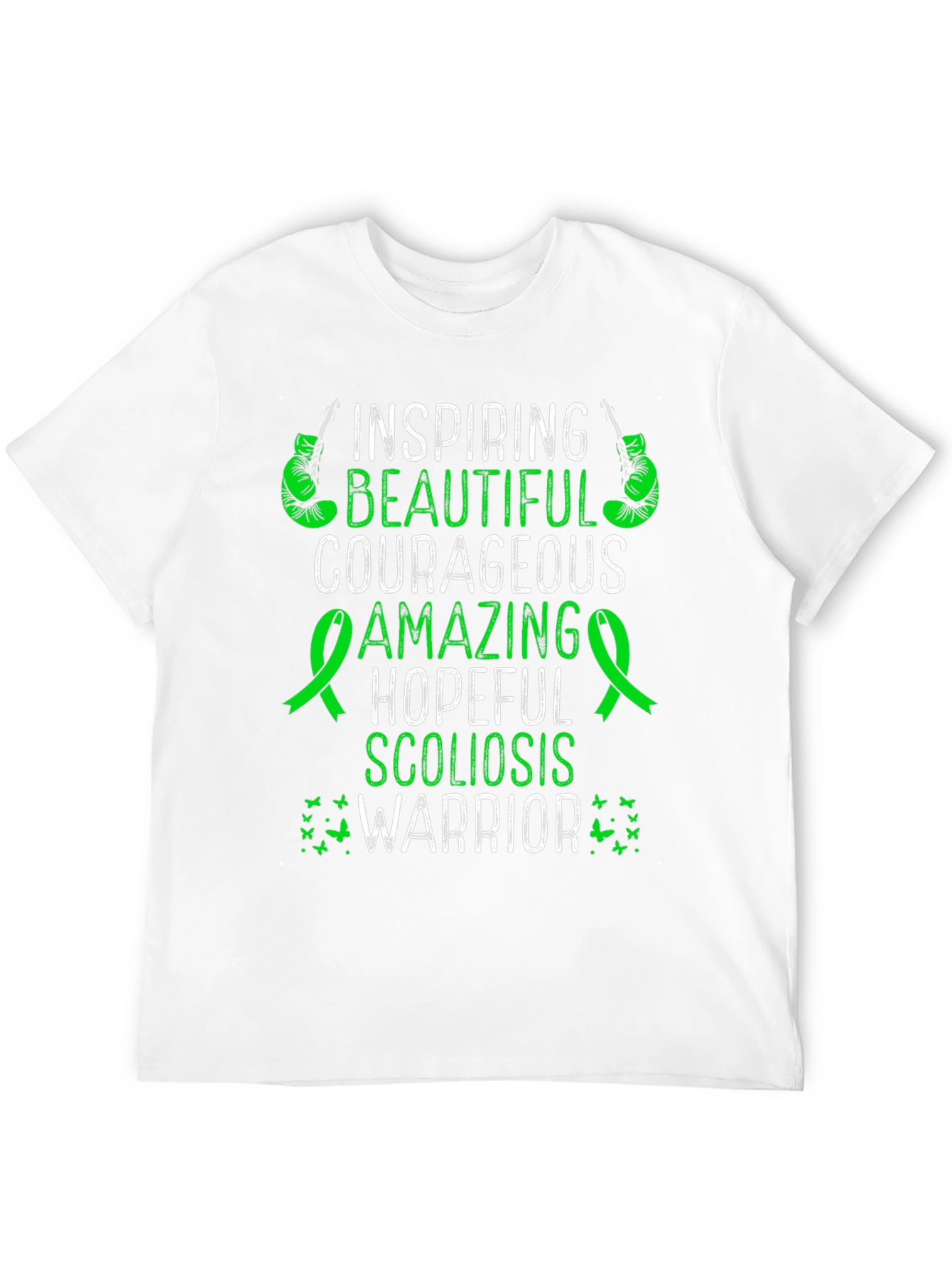 Inspiring Scoliosis Warrior T-Shirt