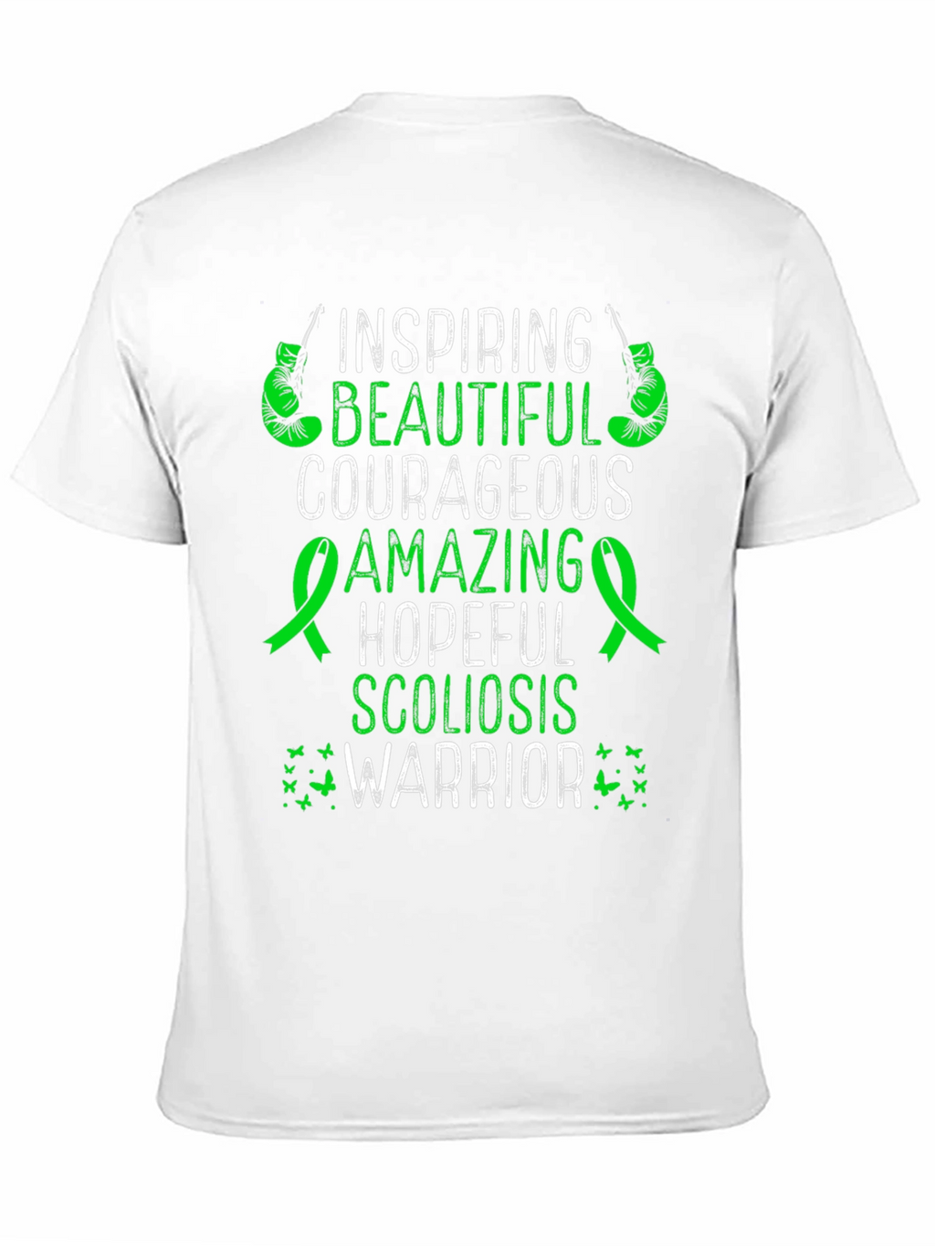 Inspiring Scoliosis Warrior T-Shirt
