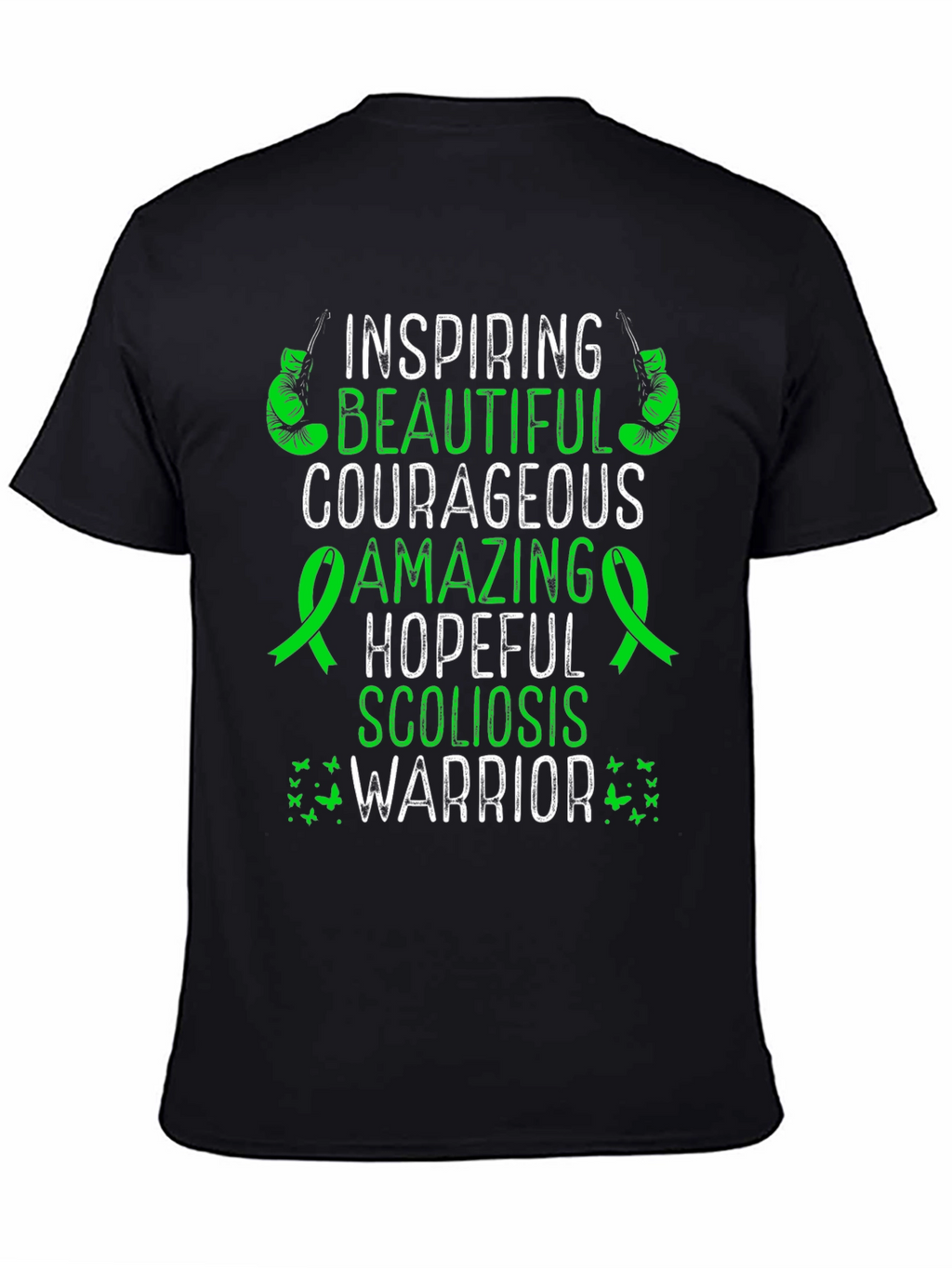 Inspiring Scoliosis Warrior T-Shirt