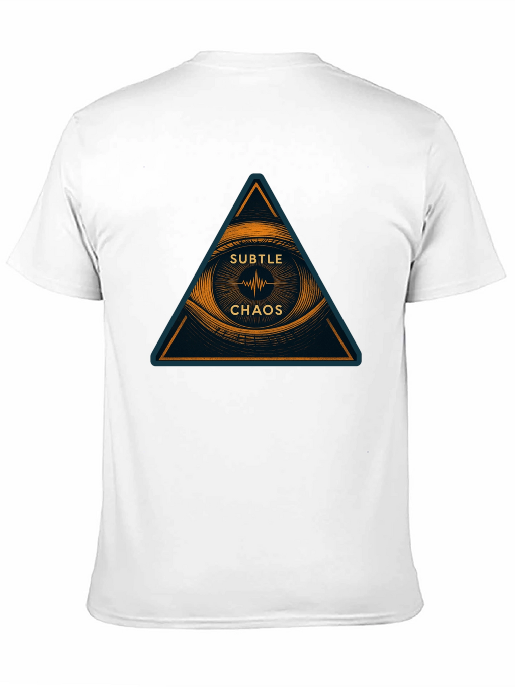 Subtle Chaos Graphic Print T-Shirt - Modern Design