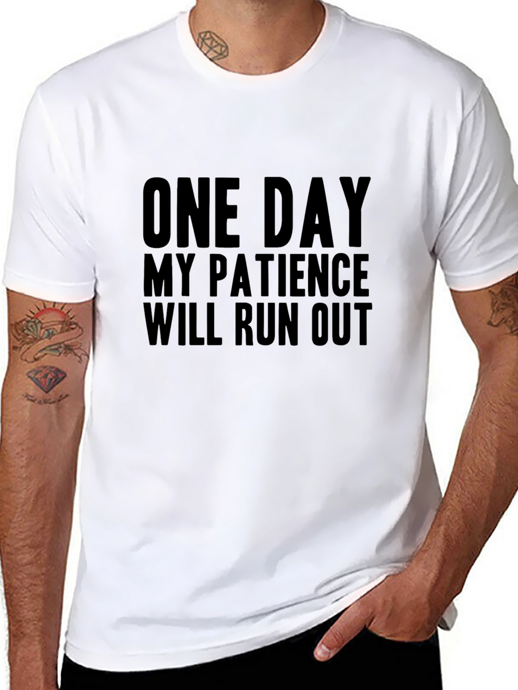 One Day My Patience Will Run Out T-Shirt