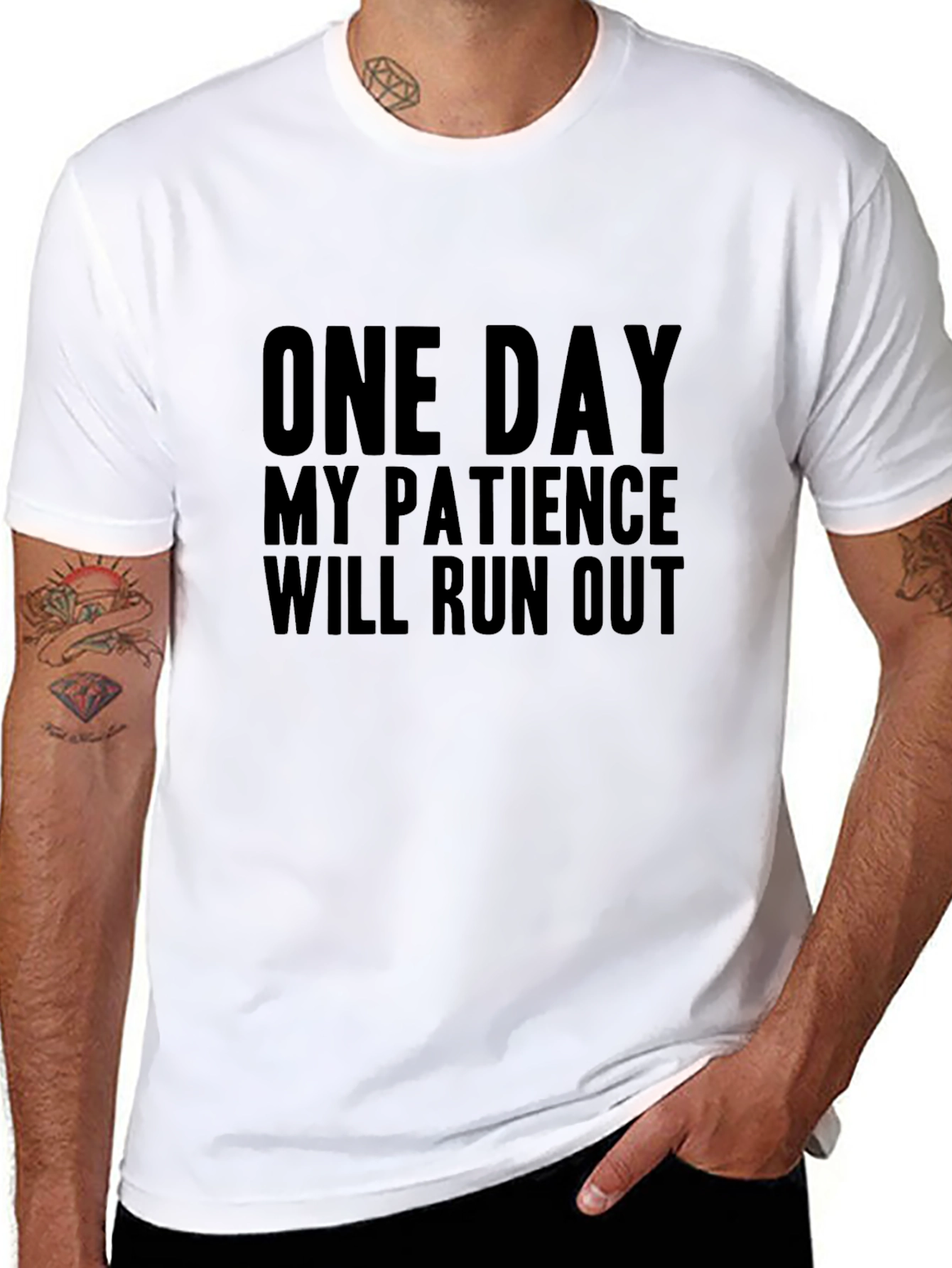 One Day My Patience Will Run Out T-Shirt