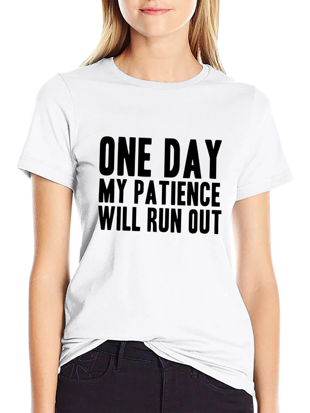 One Day My Patience Will Run Out T-Shirt