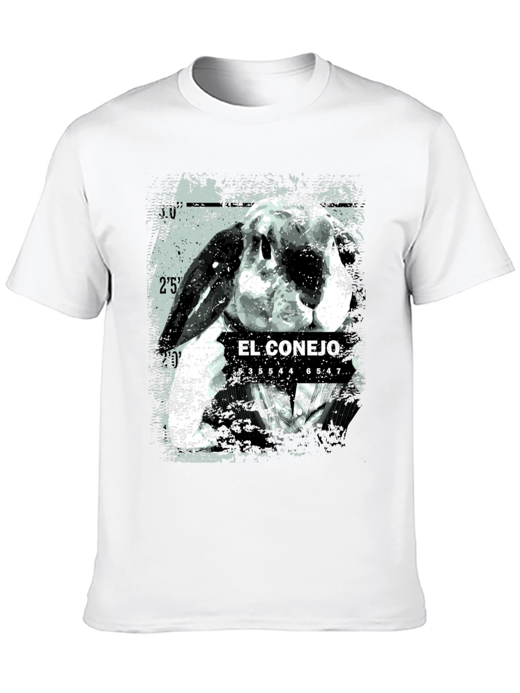 El Conejo Graphic T-Shirt - Black Cotton Tee