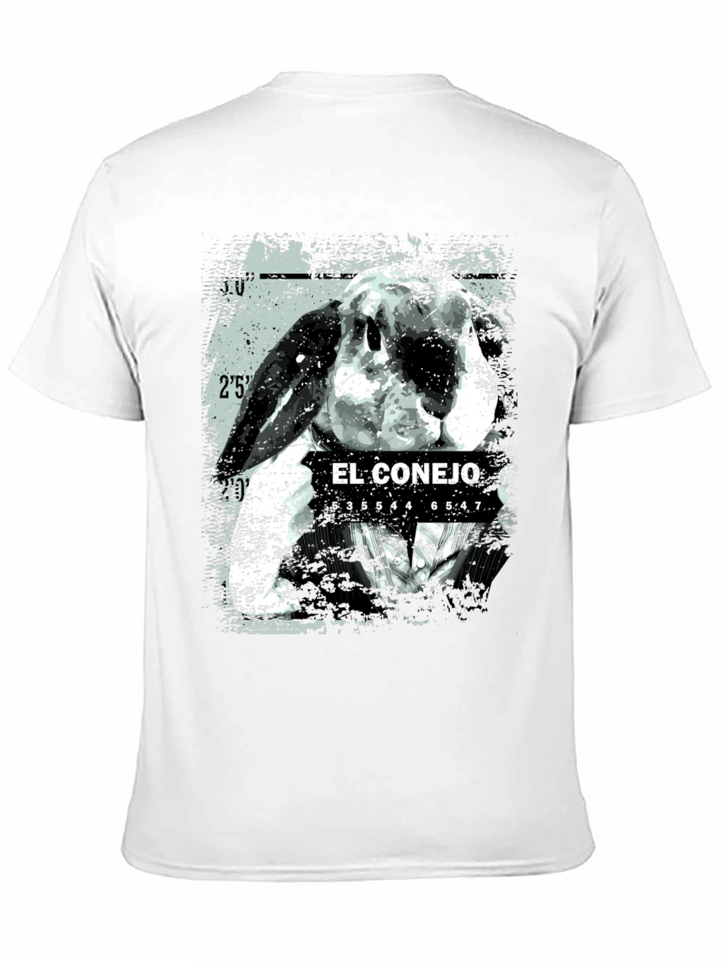 El Conejo Graphic T-Shirt - Black Cotton Tee