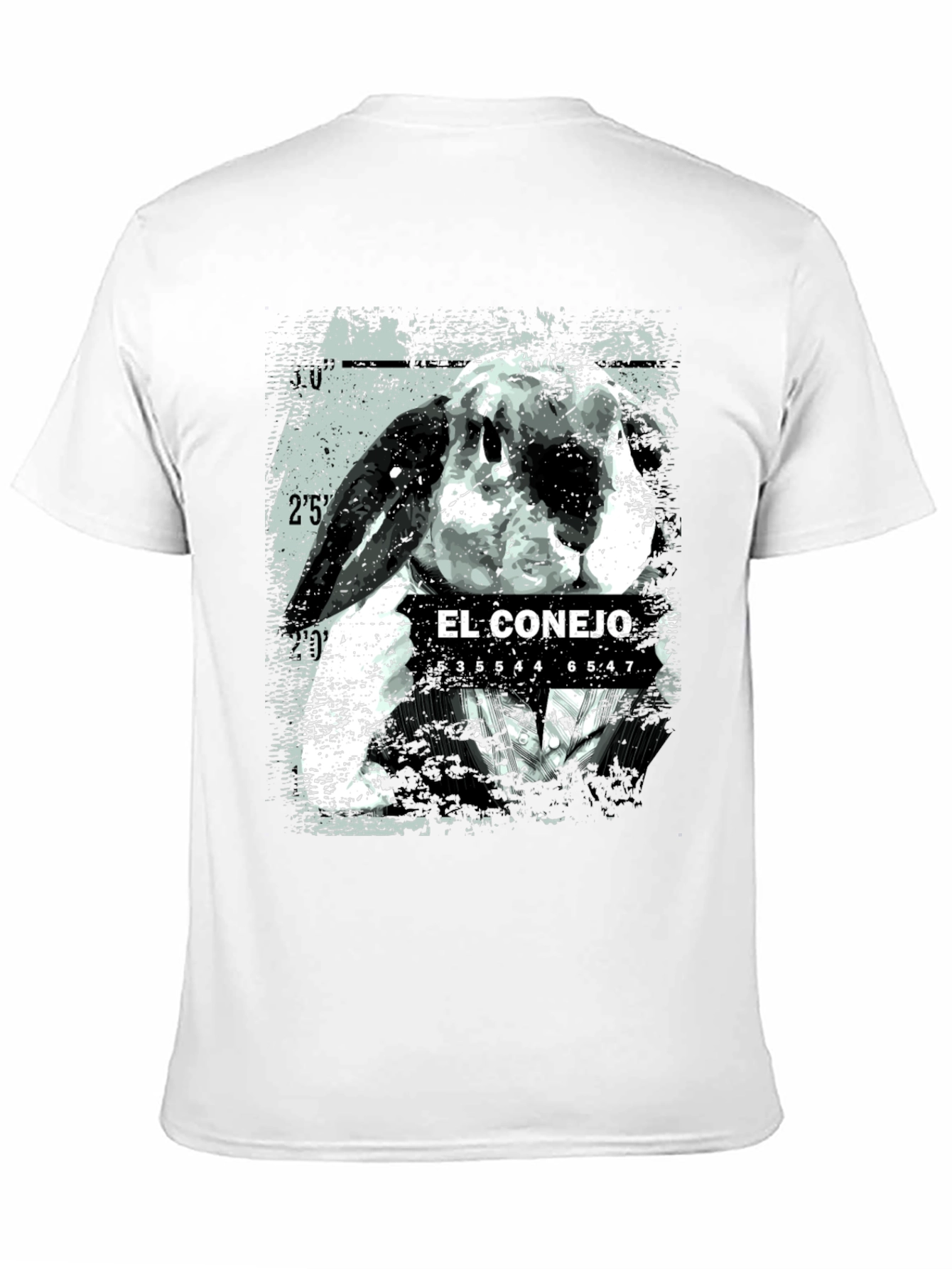 El Conejo Graphic T-Shirt - Black Cotton Tee
