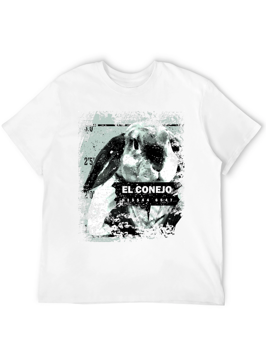 El Conejo Graphic T-Shirt - Black Cotton Tee