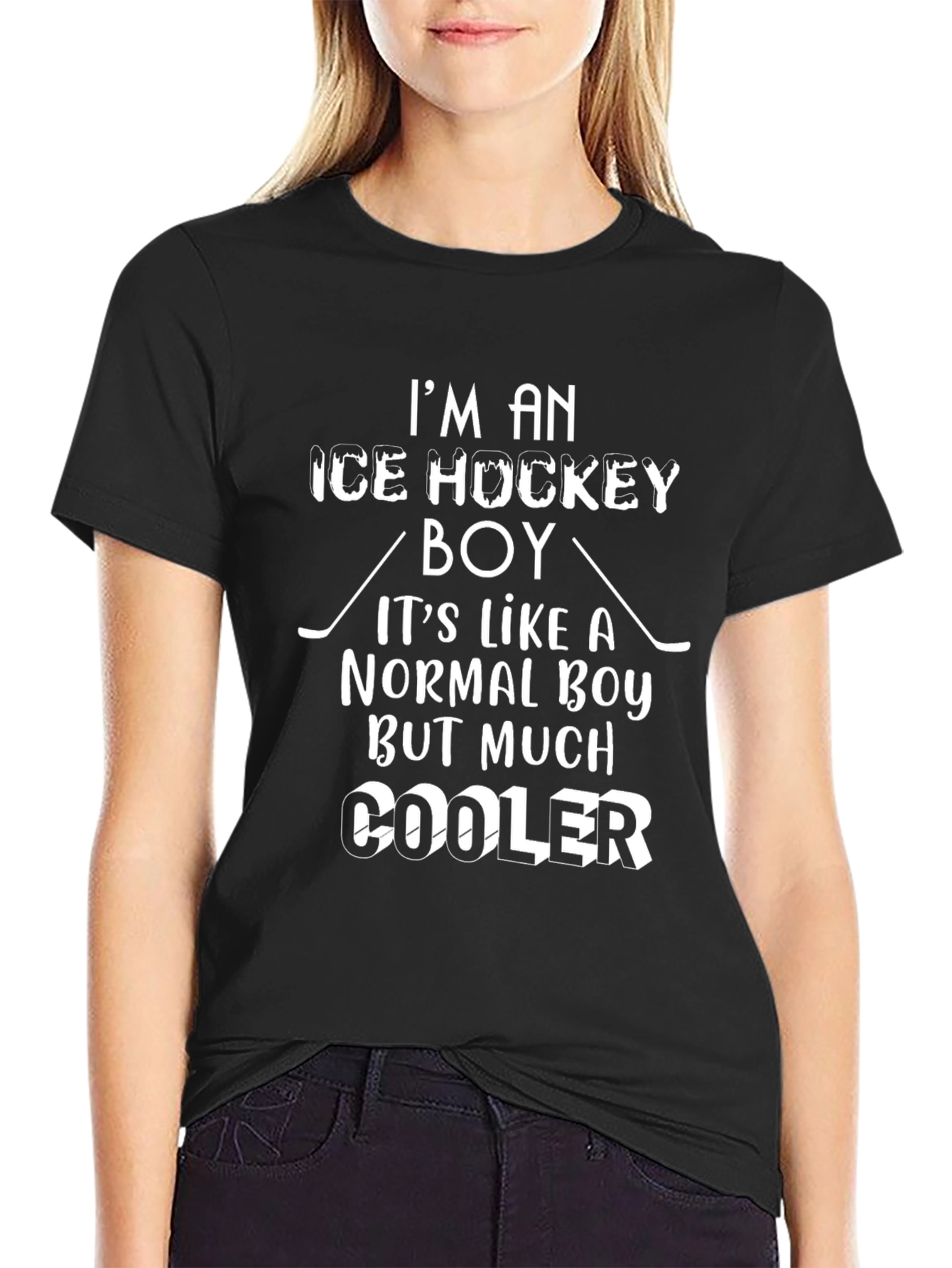 Ice Hockey Boy T-Shirt - Much Cooler